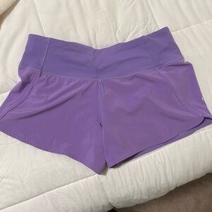 Lululemon speed up short size 4